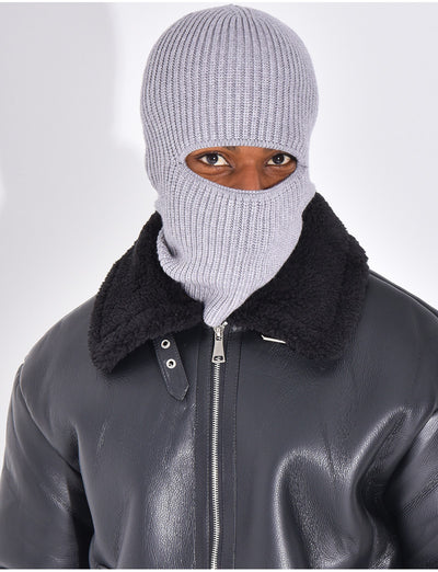 Cagoule ronde en maille