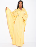 Abaya papillon à nouer ornée cristaux