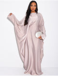 Abaya papillon ornée de strass à nouer à l'intérieur