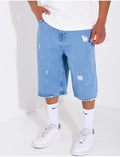 Bermuda destroy en jeans