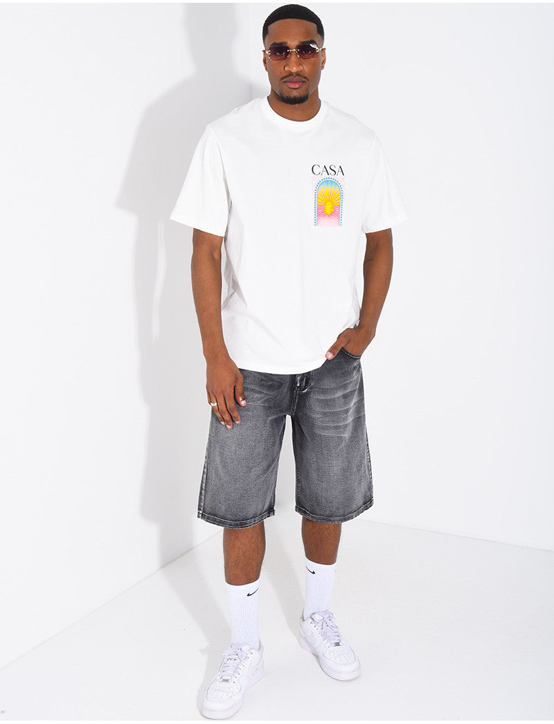 Bermuda en jeans