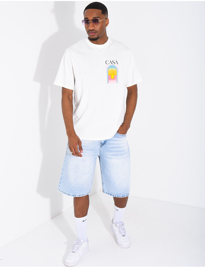 Bermuda en jeans