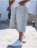 Bermuda en jeans