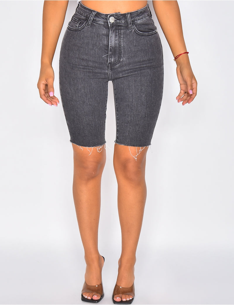 Bermuda femme ultra stretchy