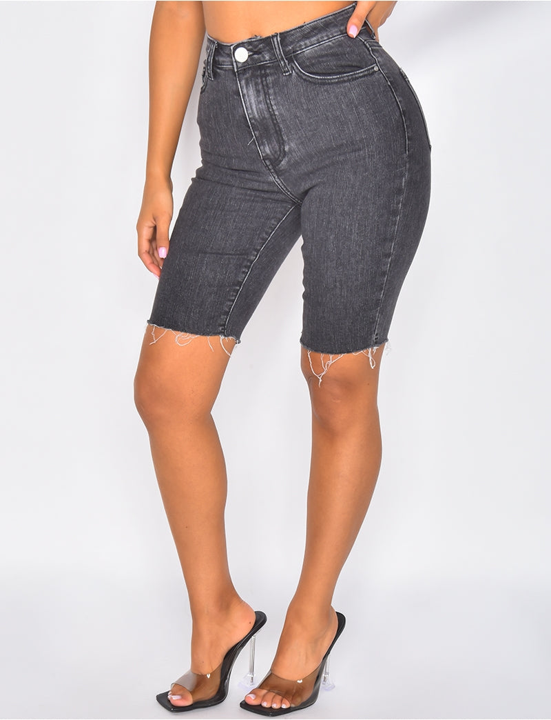 Bermuda femme ultra stretchy