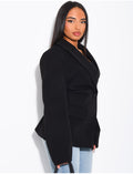 Blazer premium cintré à la taille