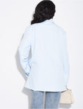 Blazer oversize à fentes