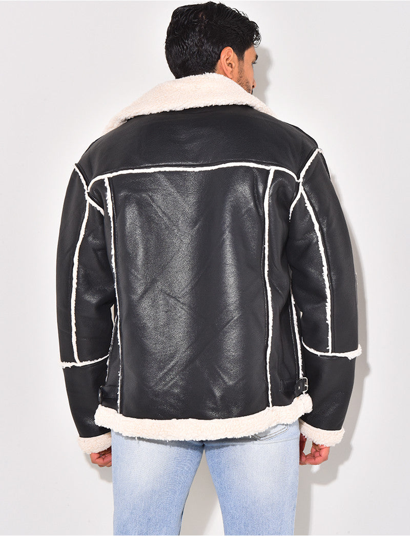 BOMBARDIER HOMME A FOURRURE