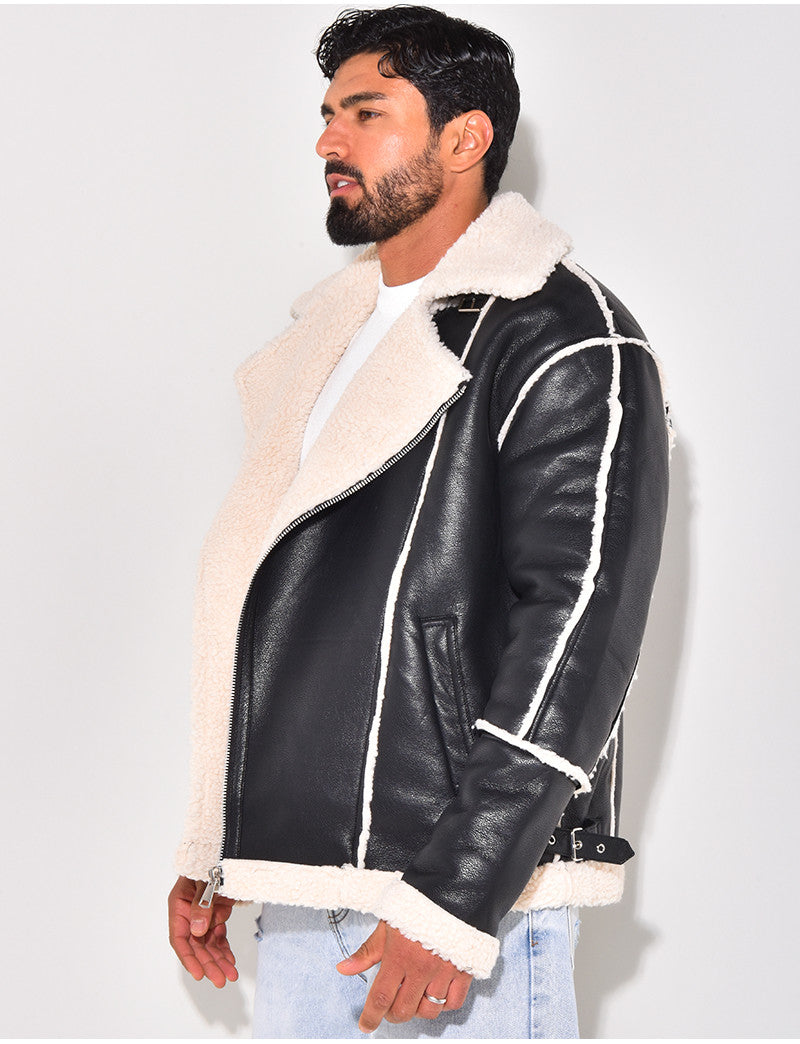 BOMBARDIER HOMME A FOURRURE