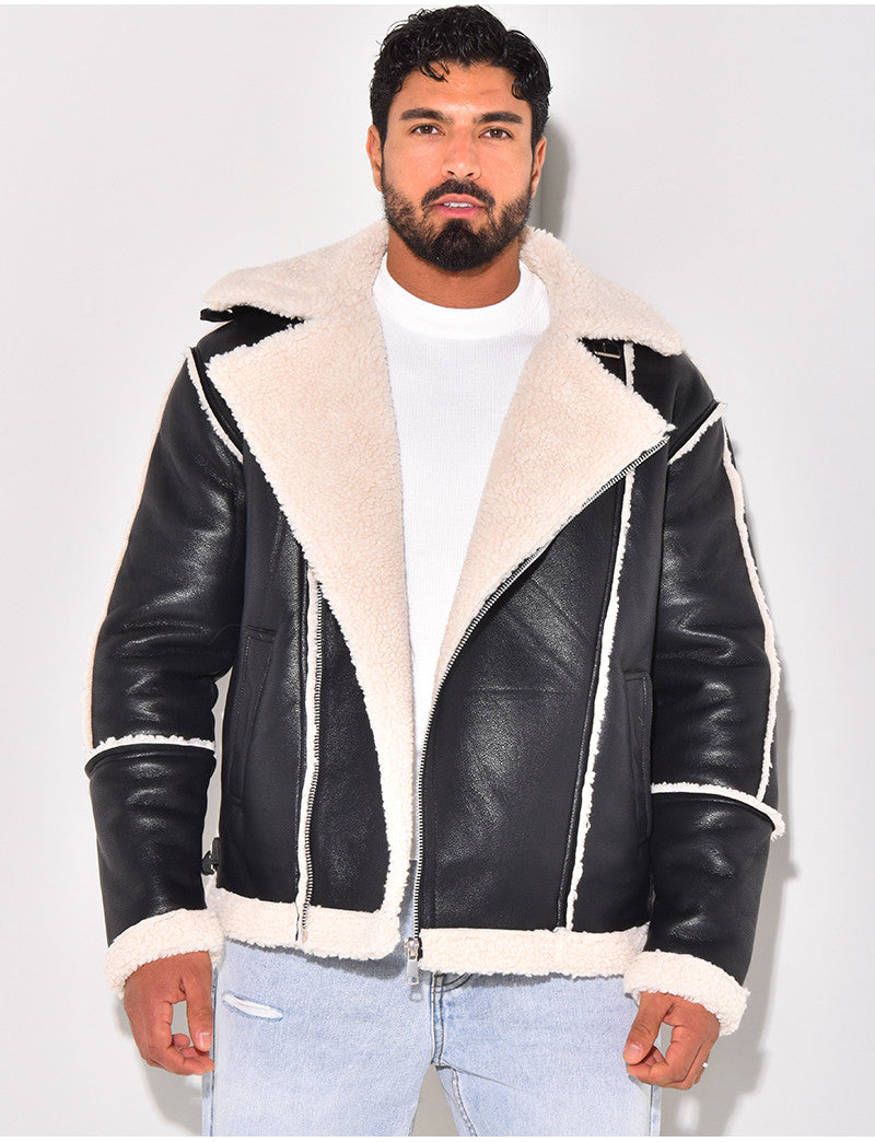 BOMBARDIER HOMME A FOURRURE