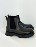 Bottines en similicuir