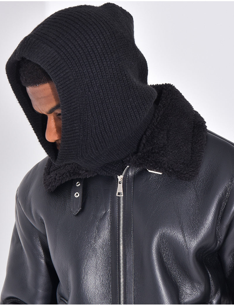 Cagoule en maille