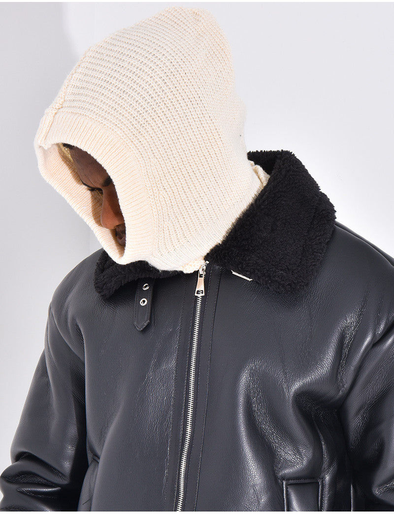 Cagoule en maille