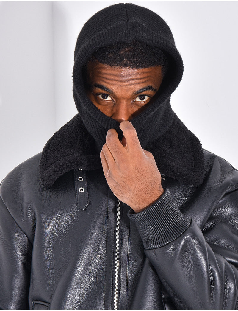 Cagoule en maille