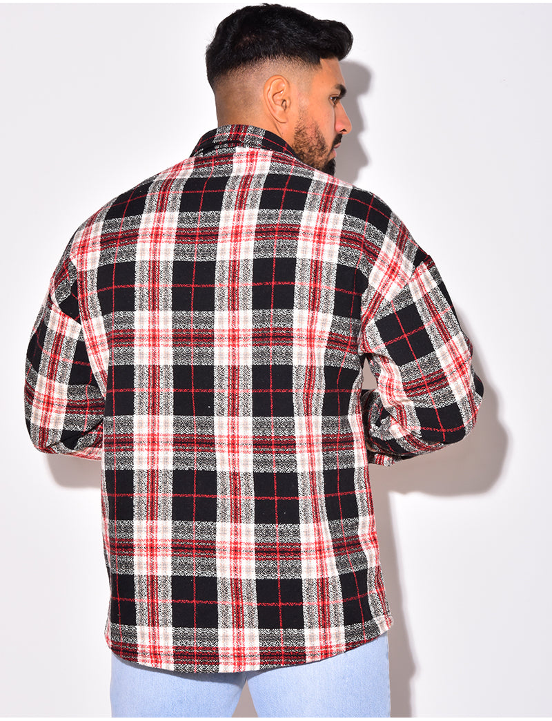 Chemise à carreaux