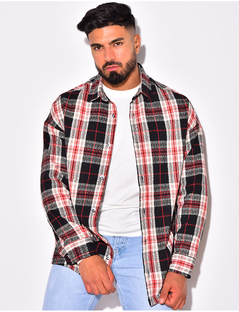 Chemise à carreaux