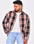 Chemise à carreaux