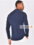 Chemise à col rond