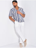 Chemise à motifs