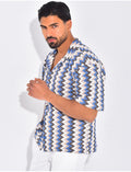 Chemise à motifs