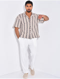 Chemise à motifs