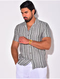 Chemise à rayures