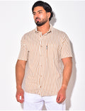 Chemise à rayures