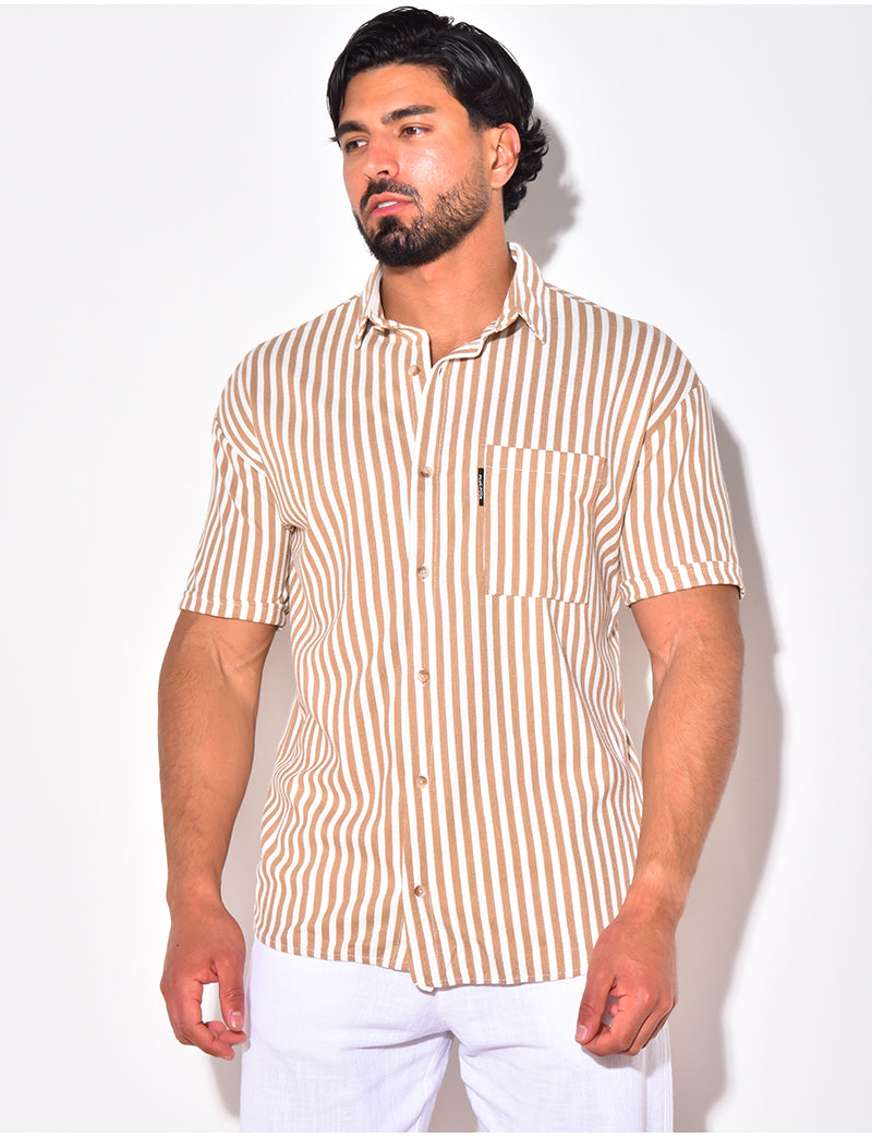 Chemise à rayures