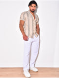 Chemise à rayures