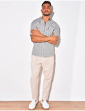 Chemise à rayures