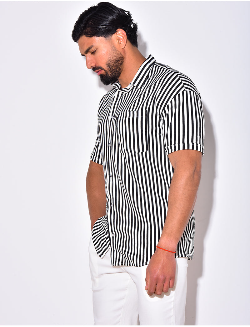 Chemise à rayures