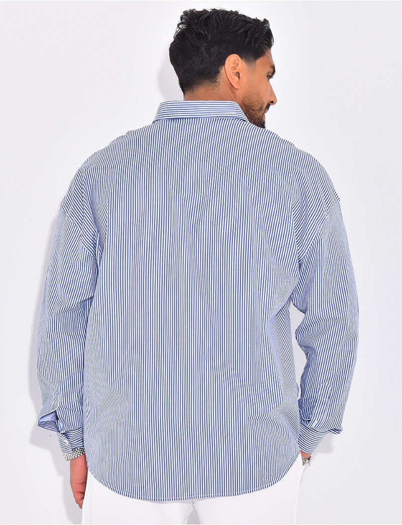 Chemise à rayures