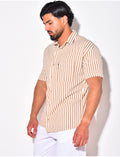 Chemise à rayures