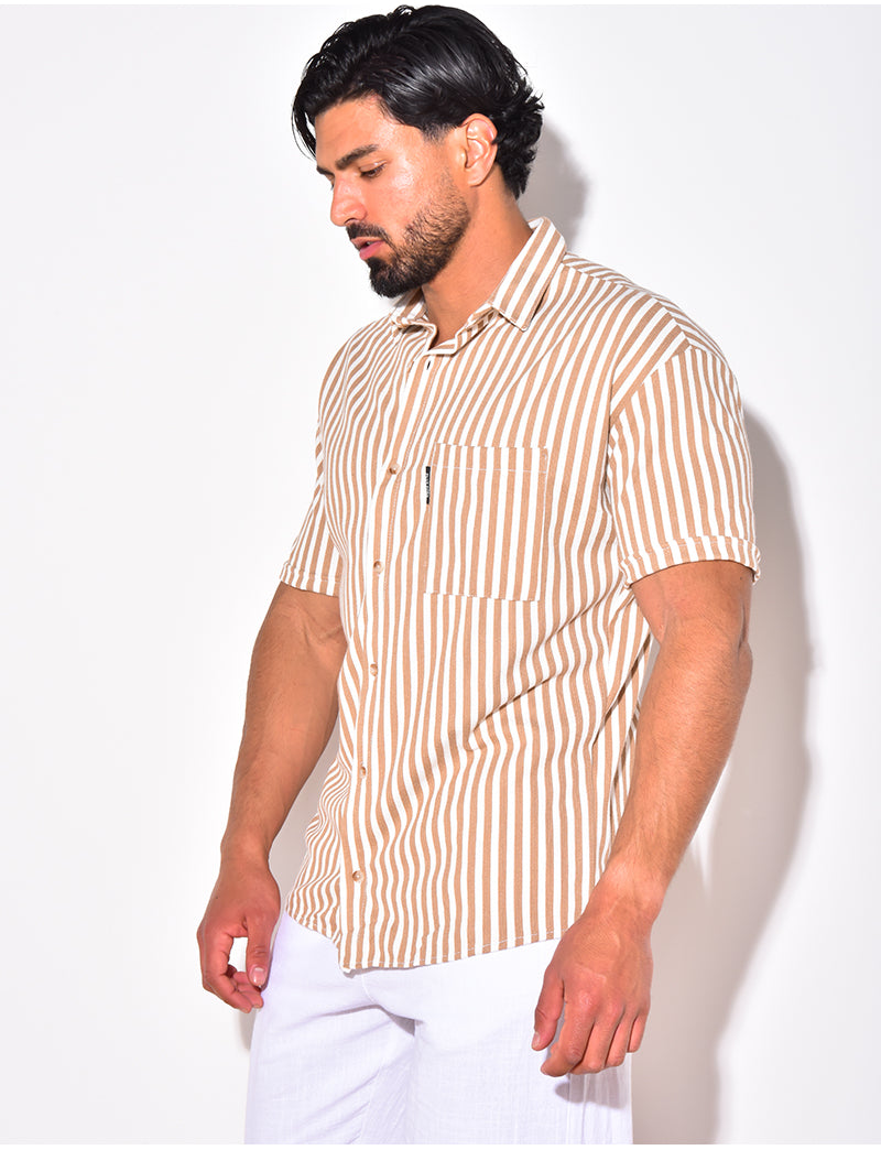 Chemise à rayures