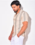 Chemise à rayures