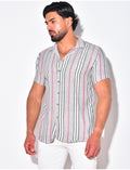 Chemise à rayures