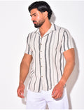 Chemise à rayures