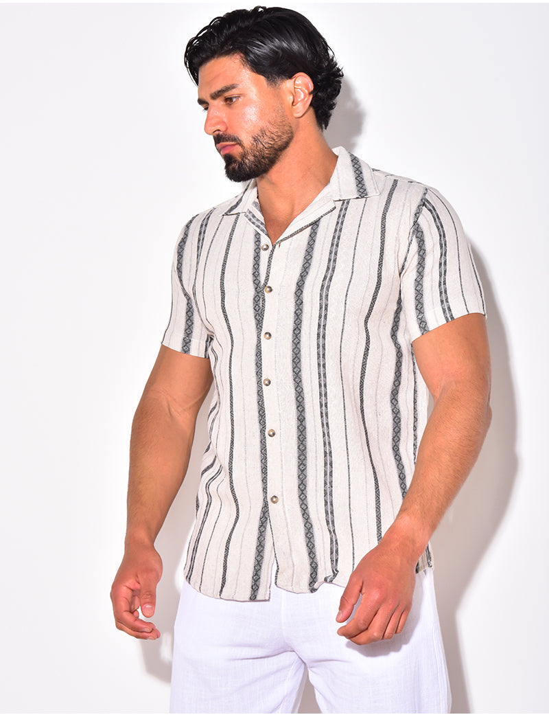 Chemise à rayures