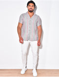 Chemise à rayures