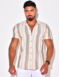 Chemise à rayures