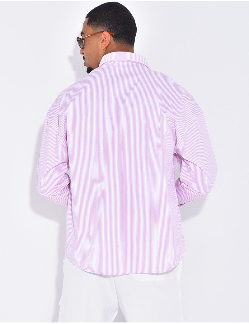 Chemise à rayures