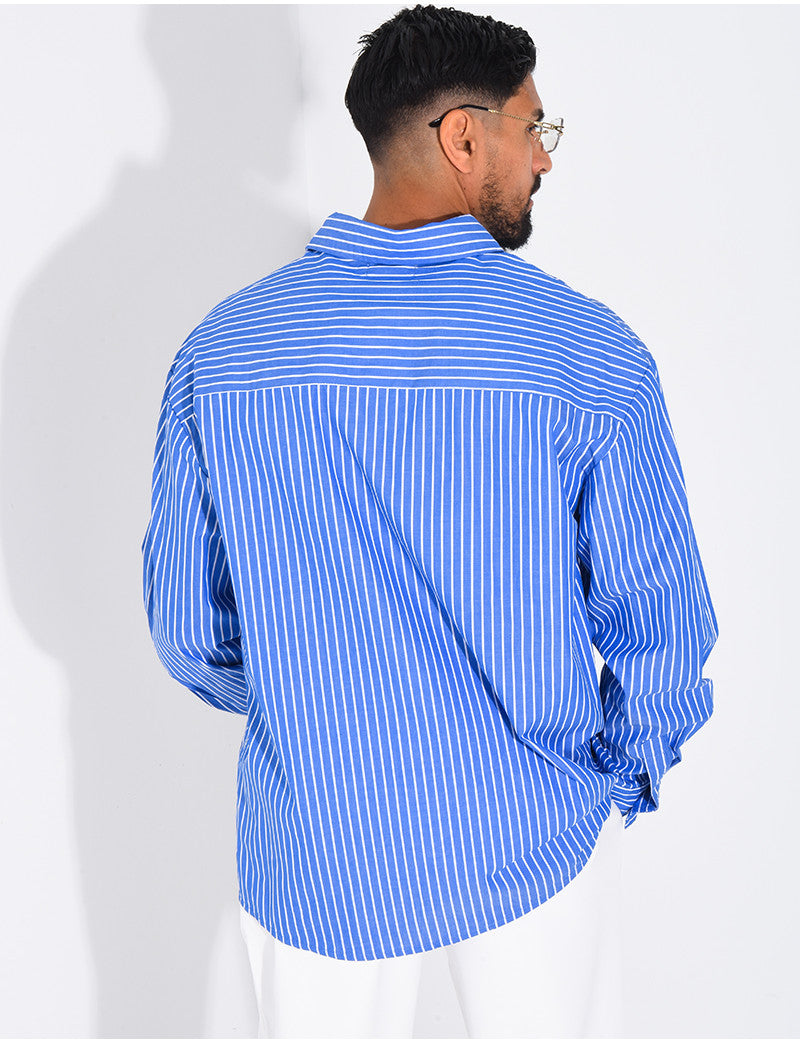 Chemise à rayures