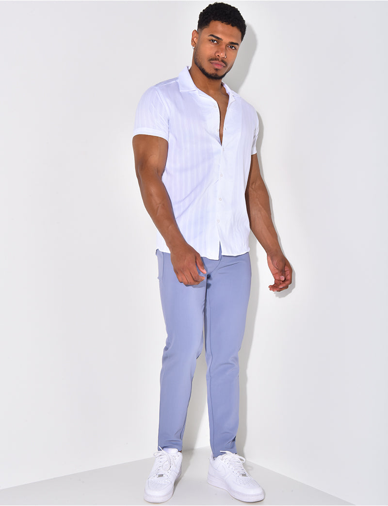 Chemise à rayures