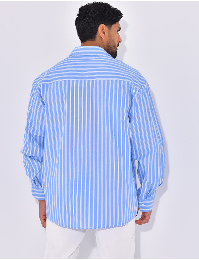 Chemise à rayures