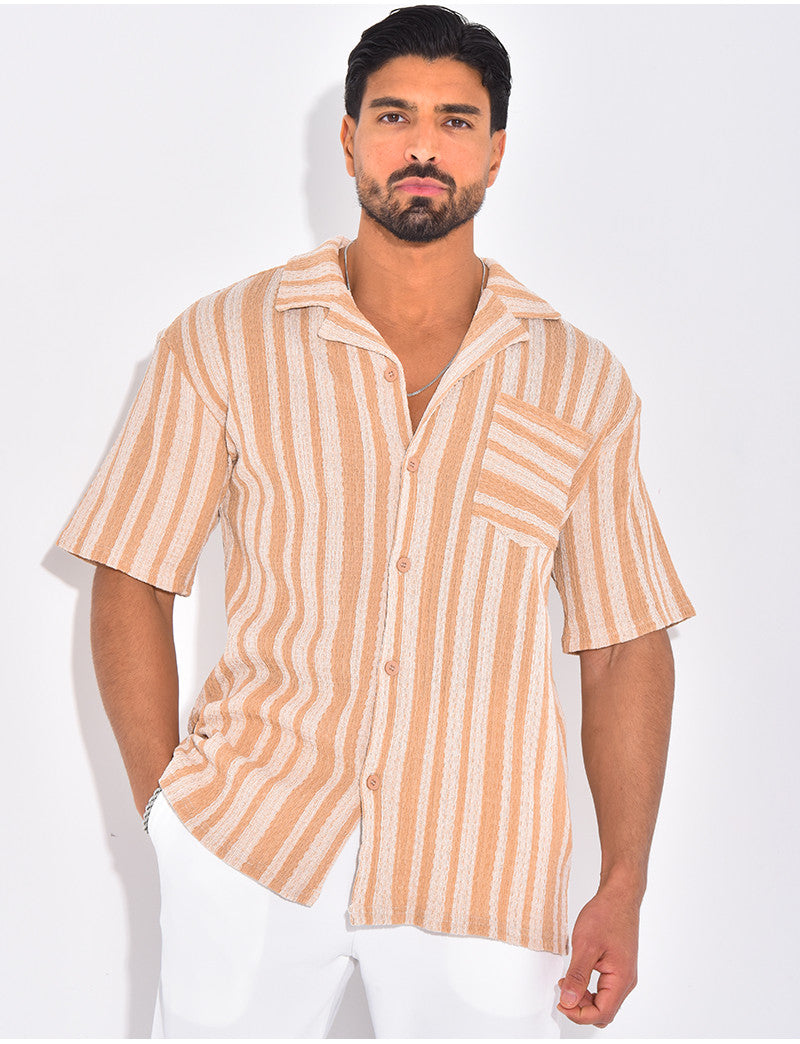 Chemise à rayures