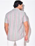 Chemise à rayures