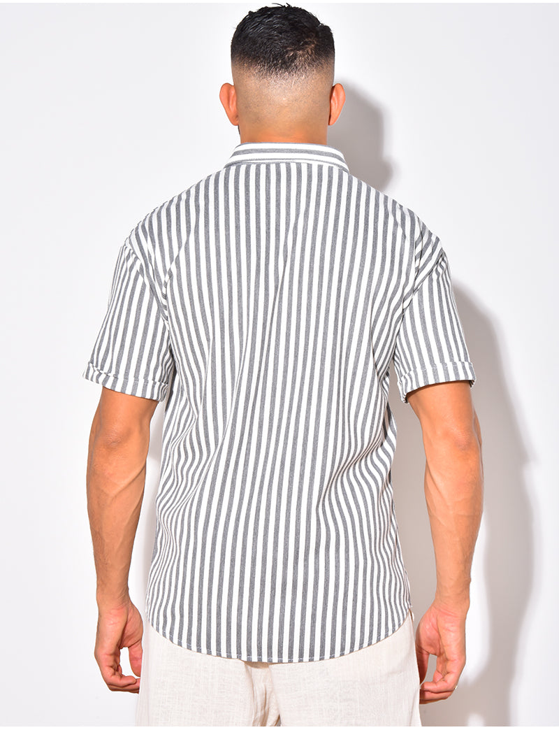 Chemise à rayures