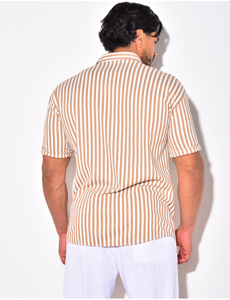 Chemise à rayures
