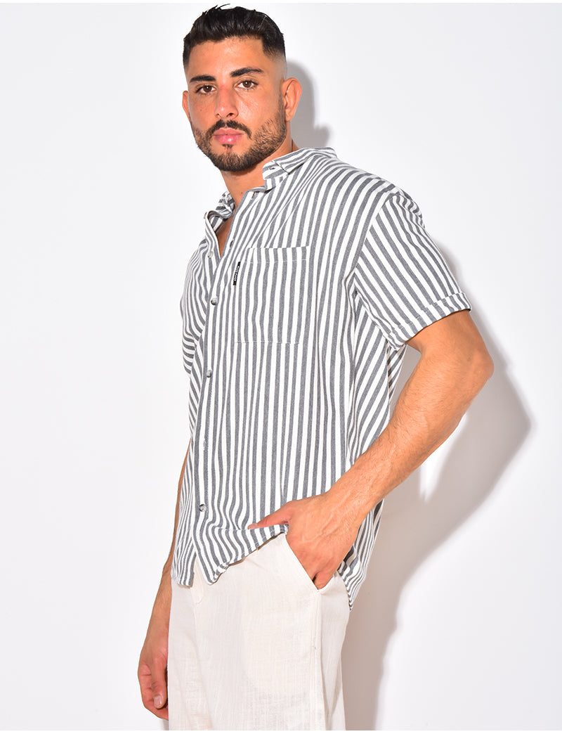 Chemise à rayures