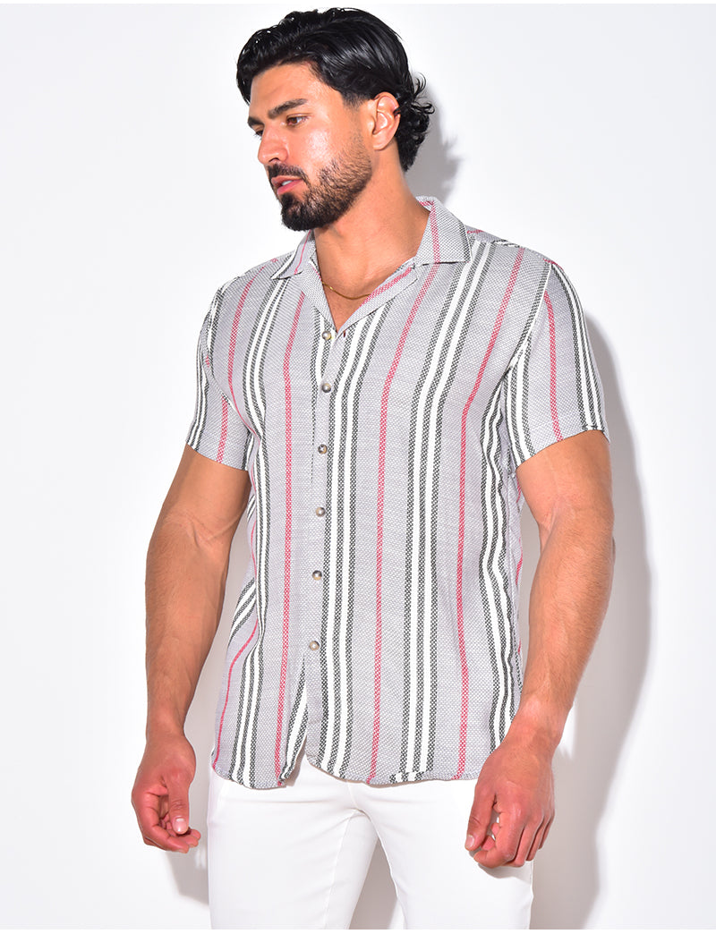Chemise à rayures